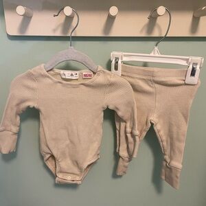 Zara Waffle Knit Set